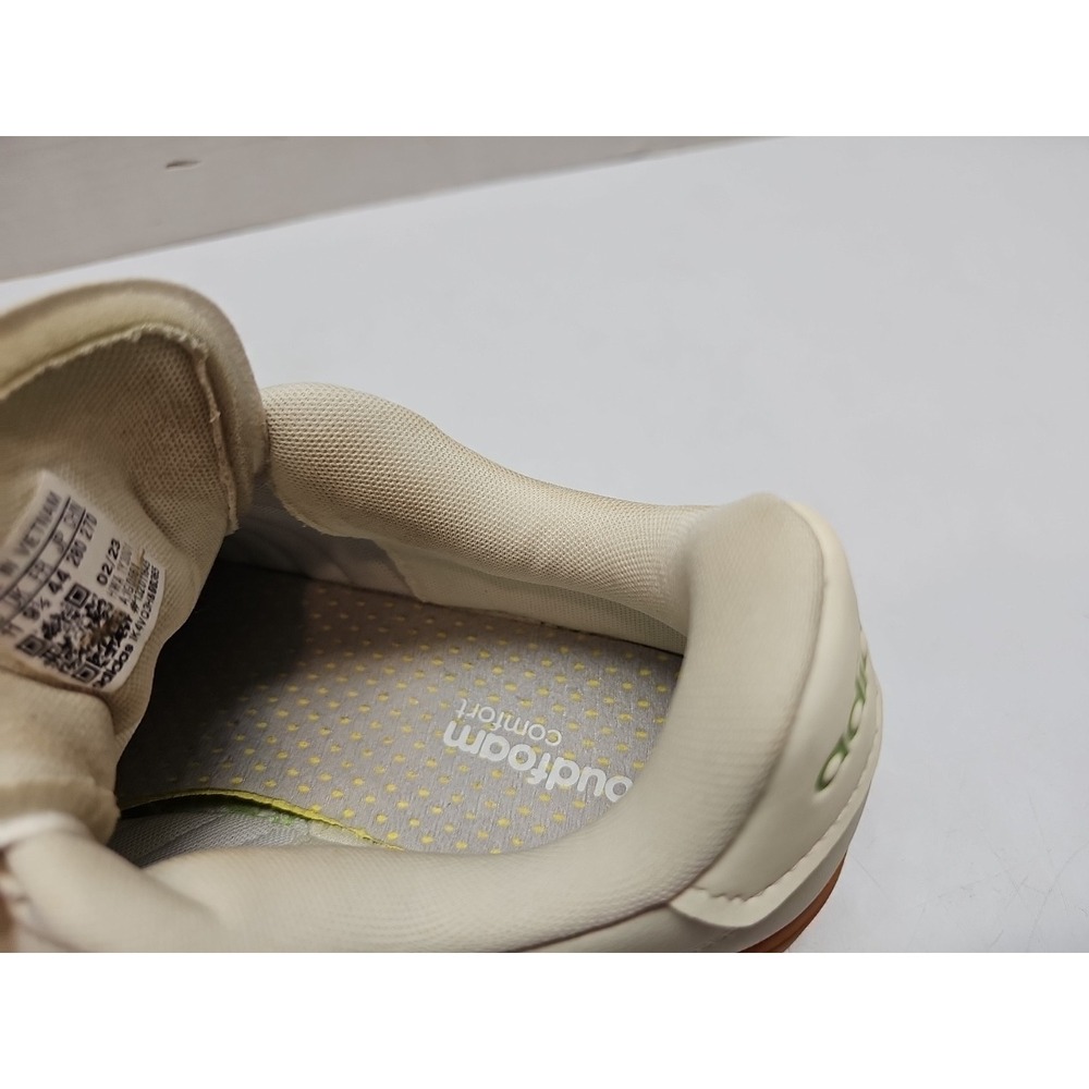 Women's Adidas Originals Grand Court Alpha Off-White/Semi Lucid Lime/Gum 11 - Picture 13 of 14